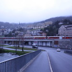 Bahnhof von St. Moritz