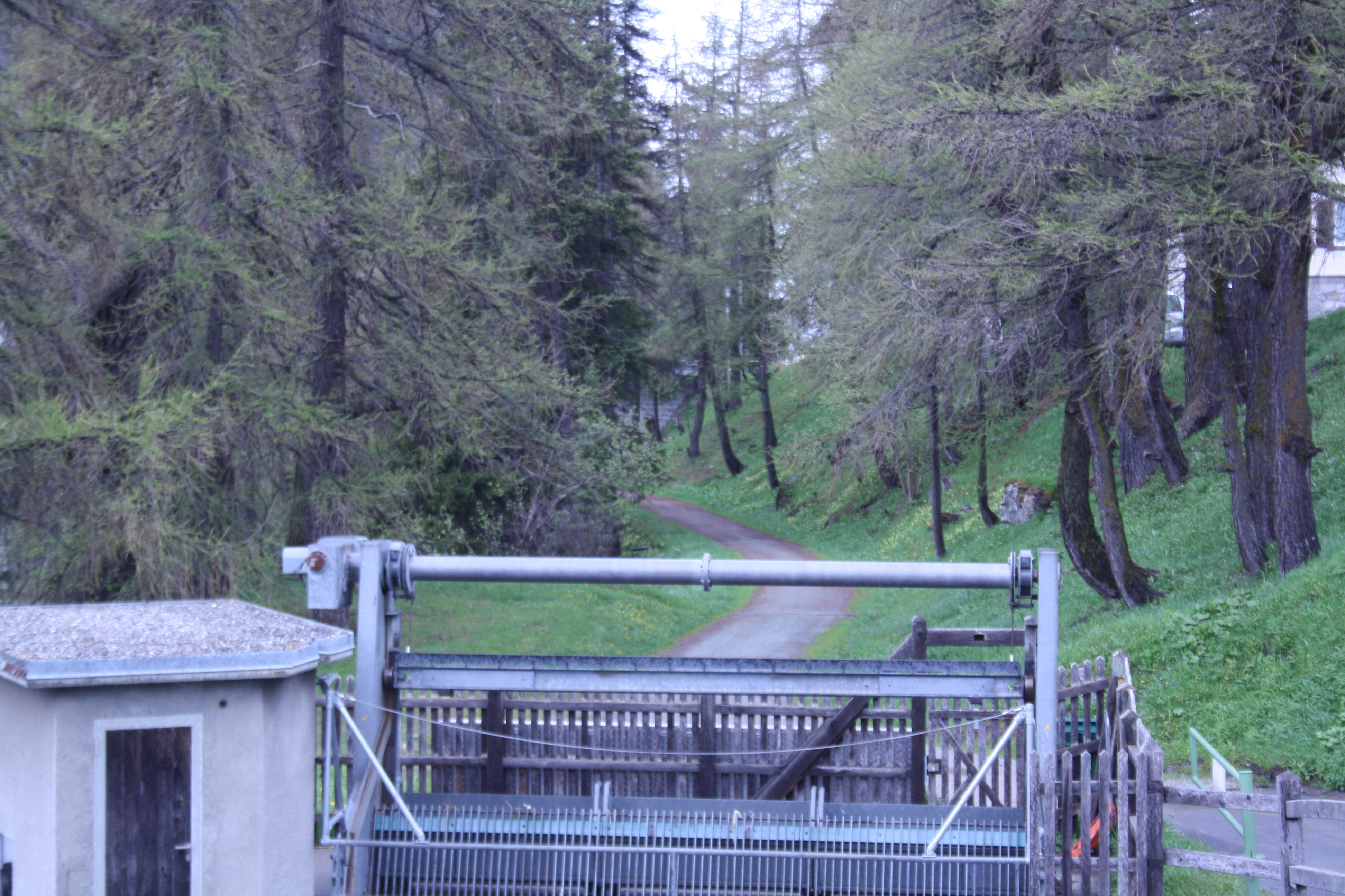 Innradweg hinter St. Moritz